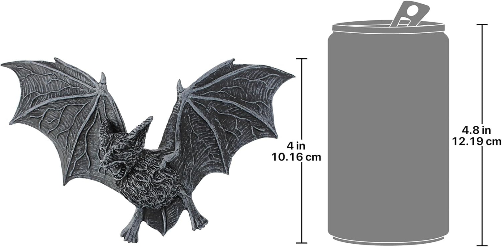 the Vampire Bats of Castle Barbarosa Wall Sculptures - Set of 2